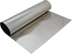 Made in USA - 50 Inch Long x 12 Inch Wide x 0.001 Inch Thick, Roll Shim Stock - Stainless Steel - Benchmark Tooling