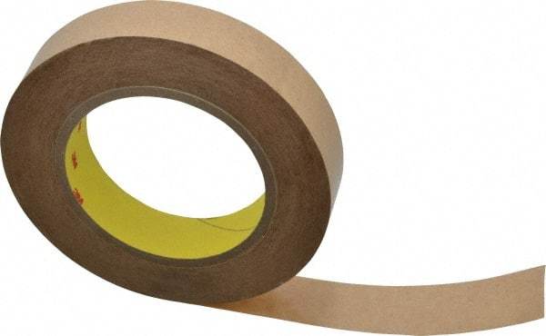 3M - 60 Yds. Long x 1" Wide, High Strength Acrylic Adhesive Transfer Tape - Paper Liner, 2 mil Thick - Benchmark Tooling