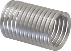 Heli-Coil - 3/4-10 UNC, 1-1/2" OAL, Free Running Helical Insert - 13 Free Coils, Tanged, 304 Stainless Steel, Bright Finish, 2D Insert Length - Benchmark Tooling