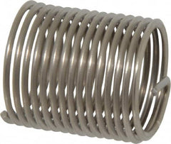 Heli-Coil - 3/4-16 UNF, 1-1/8" OAL, Free Running Helical Insert - 15-1/8 Free Coils, Tanged, 304 Stainless Steel, Bright Finish, 1-1/2D Insert Length - Benchmark Tooling