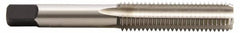Hertel - 5/8-18 UNF, H4, 4 Flute, Bottoming Chamfer, Bright Finish, High Speed Steel Hand STI Tap - 4-1/32" OAL, 1-13/16" Thread Length - Exact Industrial Supply