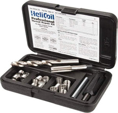 Heli-Coil - 18 Inserts, M12x1.25 Metric Fine, Thread Repair Kit - 18mm Insert Length - Exact Industrial Supply