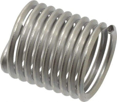 Heli-Coil - 3/4-10 UNC, 1-1/8" OAL, Free Running Helical Insert - 9-3/8 Free Coils, Tanged, Stainless Steel, Bright Finish, 1-1/2D Insert Length - Benchmark Tooling