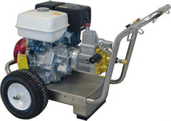 Dirt Killer - Gas, 13 hp, 3,500 psi, 4.2 GPM, Cold Water Pressure Washer - 50' x 3/8" Hose - Benchmark Tooling