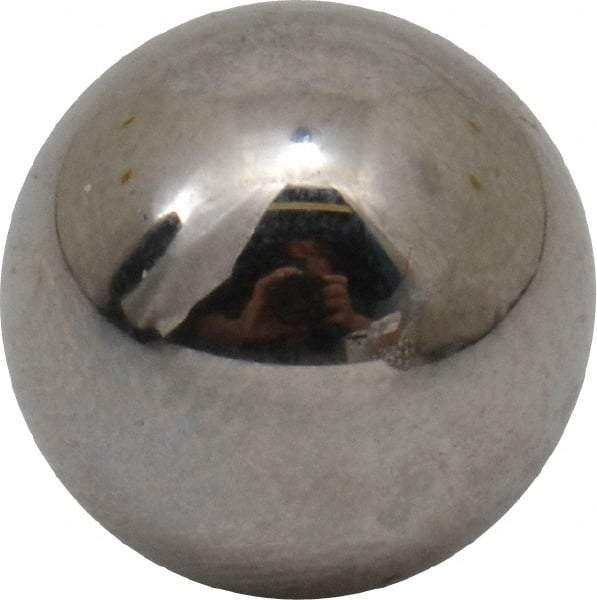 Value Collection - 11/32 Inch Diameter, Grade 25, Chrome Steel Ball - 62 to 66 C Hardness, 0.00005 Inch Diameter Deviation, 0.000025 Inch Sphericity - Benchmark Tooling