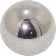 Value Collection - 3/8 Inch Diameter, Grade 25, Chrome Steel Ball - 62 to 66 C Hardness, 0.00005 Inch Diameter Deviation, 0.000025 Inch Sphericity - Benchmark Tooling