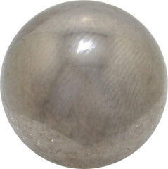 Value Collection - 5/8 Inch Diameter, Grade 25, Chrome Steel Ball - 62 to 66 C Hardness, 0.00005 Inch Diameter Deviation, 0.000025 Inch Sphericity - Benchmark Tooling