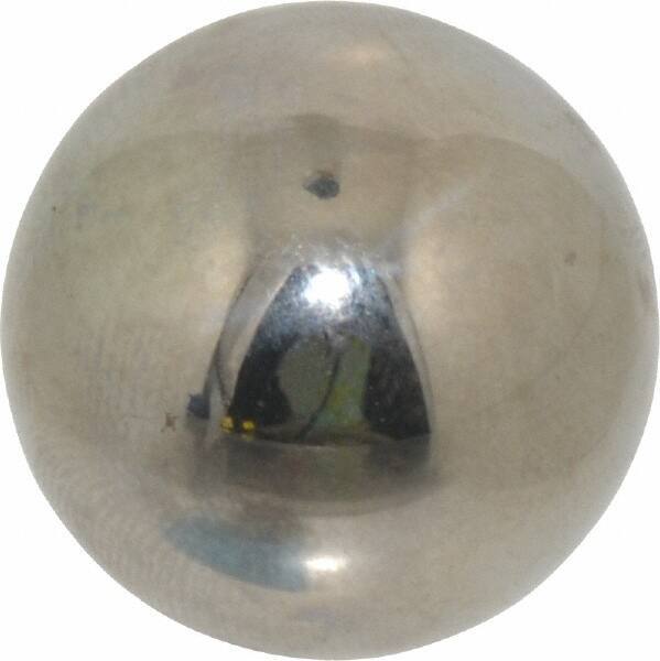 Value Collection - 7/8 Inch Diameter, Grade 25, Chrome Steel Ball - 62 to 66 C Hardness, 0.00005 Inch Diameter Deviation, 0.000025 Inch Sphericity - Benchmark Tooling
