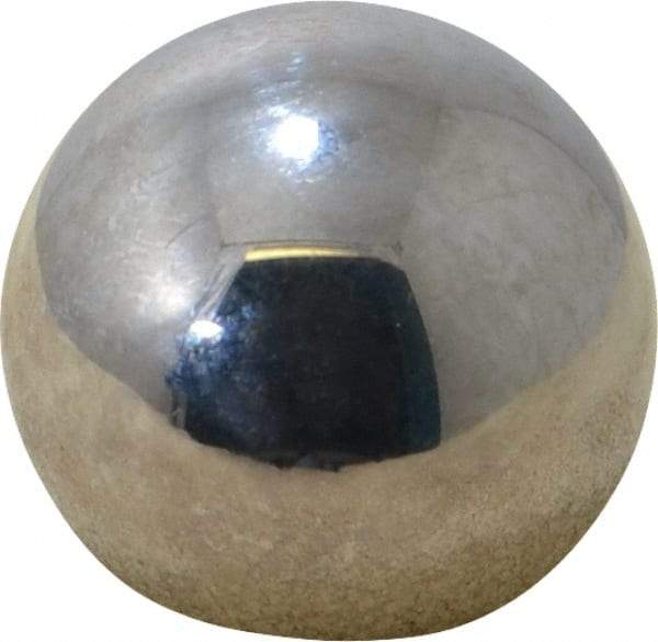 Value Collection - 1-1/8 Inch Diameter, Grade 25, Chrome Steel Ball - 62 to 66 C Hardness, 0.00005 Inch Diameter Deviation, 0.000025 Inch Sphericity - Benchmark Tooling