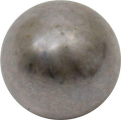 Value Collection - 4 mm Diameter, Grade 25, Chrome Steel Ball - 62 to 66 C Hardness, 0.00005 Inch Diameter Deviation, 0.000025 Inch Sphericity - Benchmark Tooling