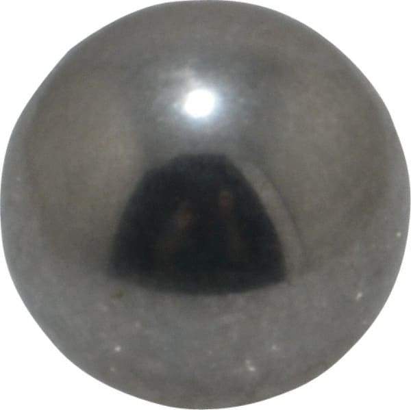 Value Collection - 7/16 Inch Diameter, Grade 100, 440-C Stainless Steel Ball - 57 - 61 C Hardness, 0.0005 Inch Sphericity, 0.0005 Inch Diameter Deviation - Benchmark Tooling