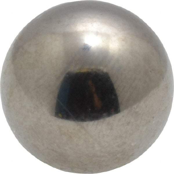 Value Collection - 5/8 Inch Diameter, Grade 100, 440-C Stainless Steel Ball - 57 - 61 C Hardness, 0.0005 Inch Sphericity, 0.0005 Inch Diameter Deviation - Benchmark Tooling