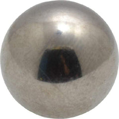 Value Collection - 5/8 Inch Diameter, Grade 100, 440-C Stainless Steel Ball - 57 - 61 C Hardness, 0.0005 Inch Sphericity, 0.0005 Inch Diameter Deviation - Benchmark Tooling
