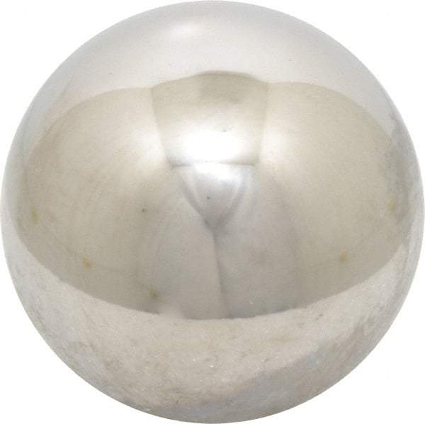 Value Collection - 2 Inch Diameter, Grade 100, 440-C Stainless Steel Ball - 57 - 61 C Hardness, 0.0005 Inch Sphericity, 0.0005 Inch Diameter Deviation - Benchmark Tooling
