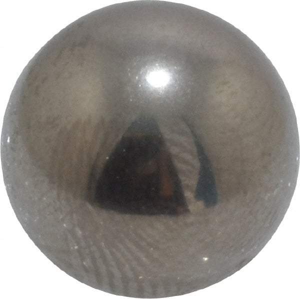 Value Collection - 1/2 Inch Diameter, Grade 100, 302 Stainless Steel Ball - 25 - 39 C Hardness, 0.0001 Inch Sphericity, 0.0001 Inch Diameter Deviation - Benchmark Tooling