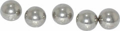 Value Collection - 1/4 Inch Diameter, Grade 100, 316 Stainless Steel Ball - 40 - 45 C Hardness, 0.0001 Inch Sphericity, 0.0001 Inch Diameter Deviation - Benchmark Tooling