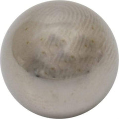 Value Collection - 3/8 Inch Diameter, Grade 100, 316 Stainless Steel Ball - 40 - 45 C Hardness, 0.0001 Inch Sphericity, 0.0001 Inch Diameter Deviation - Benchmark Tooling