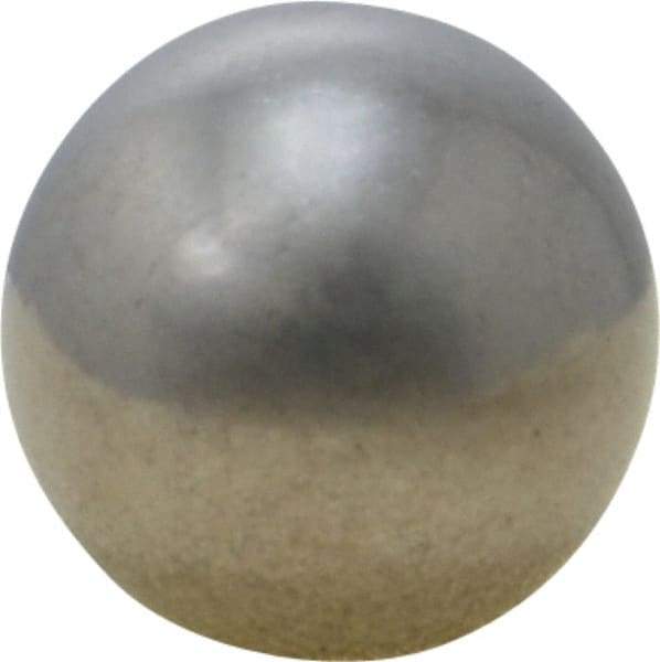 Value Collection - 3/4 Inch Diameter, Grade 100, 316 Stainless Steel Ball - 40 - 45 C Hardness, 0.0001 Inch Sphericity, 0.0001 Inch Diameter Deviation - Benchmark Tooling