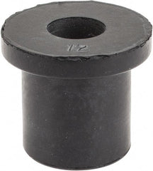 RivetKing - 5/16-18, 7/8" Diam x 1/8" Thick Flange, Rubber Insulated Rivet Nut - UNC Thread, Rubber, 9/16" Body Diam, 0.725" OAL - Benchmark Tooling