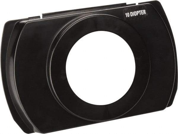 Electrix - 8 Diopter, 3" Wide, Task & Machine Light Magnifier Lens - Black, For Use with 7450 & 7452 Magnifiers - Benchmark Tooling