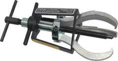 Posi Lock Puller - Steel 3-Jaw Miniature Bearing Puller - 3" Reach, For Bearings, Gears & Pulleys - Benchmark Tooling