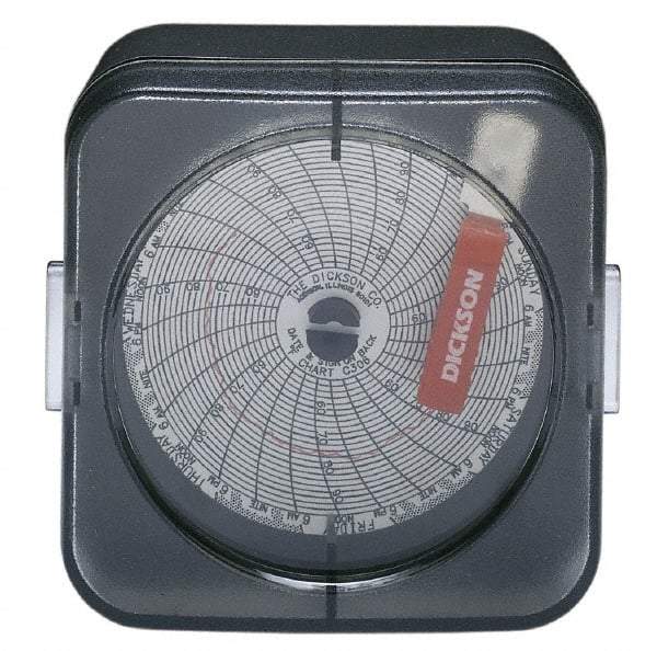 Dickson - 50 to 96°F, 24 Hour Recording Time Chart - 3 Inch Diameter, Use with Sc3 Recorders - Benchmark Tooling