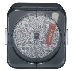 Dickson - 50 to 96°F, 24 Hour Recording Time Chart - 3 Inch Diameter, Use with Sc3 Recorders - Benchmark Tooling