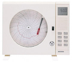 Dickson - 32 to 122°F, 7 Day Recording Time Chart - 8 Inch Diameter, Use with Esx Recorders - Benchmark Tooling