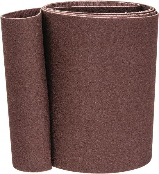 Tru-Maxx - 4" Wide x 48" OAL, 150 Grit, Aluminum Oxide Abrasive Belt - Aluminum Oxide, Very Fine, Coated, X Weighted Cloth Backing - Benchmark Tooling