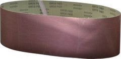 Tru-Maxx - 6" Wide x 48" OAL, 400 Grit, Aluminum Oxide Abrasive Belt - Aluminum Oxide, Fine, Coated, Cloth Backing - Benchmark Tooling