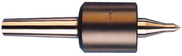 Riten - MT2 Taper Shank, 1-3/4" Head Diam 4,600 Lb Capacity Live Center - 5,000 Max RPM, 2-3/8" Head Length, 3/8" Point Diam, 1-3/4" Point Len, 750 Lb Max Workpc, Tracer Point - Benchmark Tooling