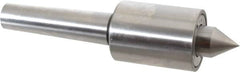 Riten - MT3 Taper Shank, 1-3/4" Head Diam 4,600 Lb Capacity Live Center - 5,000 Max RPM, 2-3/8" Head Length, 7/8" Point Diam, 1-1/8" Point Len, 920 Lb Max Workpc, Standard Point - Benchmark Tooling