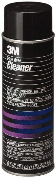 3M - 24 oz Aerosol Cleaner/Degreaser - Aerosol, Citrus Oil-Based, Citrus - Benchmark Tooling