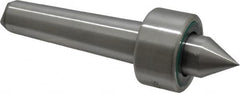 Riten - MT3 Taper Shank, 1-11/16" Head Diam 4,250 Lb Capacity Live Center - 1,000 Max RPM, 15/16" Head Length, 7/8" Point Diam, 1-1/16" Point Len, 1,000 Lb Max Workpc, Standard Point - Benchmark Tooling