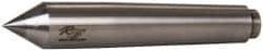 Riten - 0.938" Head Diam, Carbide-Tipped Steel Standard Point Solid Dead Center - 3MT Morse Taper, 0.938" Point Diam, 5-1/4" OAL - Benchmark Tooling