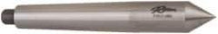 Riten - 0.475" Head Diam, Hardened Tool Steel Standard Point Half Dead Center - 1MT Morse Taper, 0.475" Point Diam, 3-5/16" OAL - Benchmark Tooling