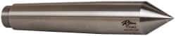 Riten - 1.231" Head Diam, Hardened Tool Steel Standard Point Half Dead Center - 4MT Morse Taper, 1.231" Point Diam, 6-3/4" OAL - Benchmark Tooling