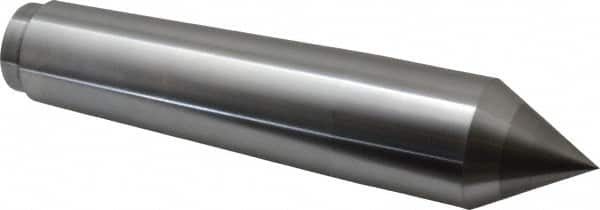 Riten - 1-3/4" Head Diam, Carbide-Tipped Steel Standard Point Solid Dead Center - 5MT Morse Taper, 1-3/4" Point Diam - Benchmark Tooling