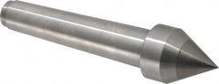 Riten - 1-3/4" Head Diam, Carbide-Tipped Steel Standard Point Solid Dead Center - Jarno 10 Taper, 1-3/4" Point Diam - Benchmark Tooling