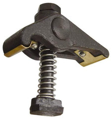 Value Collection - 5/8" Stud, 3" Max Clamping Height, Steel Strap Clamp Assembly - Swing Clamp, Swivel Strap Heel, 1-7/8" Strap Thickness, 1-7/8" Strap Width - Benchmark Tooling