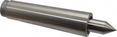 Concentric - MT4 Taper Shank, 2,500 Lb Capacity Live Center - 2,000 Max RPM, 0.686" Point Diam, 1.38" Point Len, 960 Lb Max Workpc, Standard Point - Benchmark Tooling