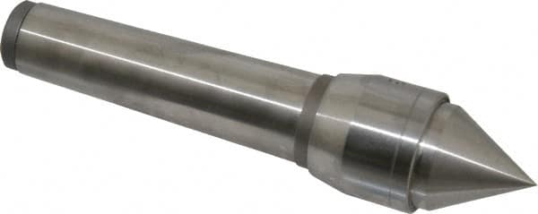 Value Collection - MT3 Taper Shank, 1.27" Head Diam Live Center - 1.08" Point Len, 661 Lb Max Workpc, 5.71" OAL, Standard Point - Benchmark Tooling