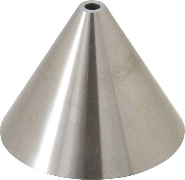 Concentric - 5MT Taper, 0.51 to 3.33" Point Diam, Hardened Tool Steel Lathe Bell Head Point - Compatible with Live Centers - Benchmark Tooling