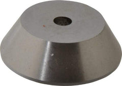 Concentric - 1.24 to 1.82" Point Diam, Hardened Tool Steel Lathe Bell Head Point - Compatible with Live Centers - Benchmark Tooling