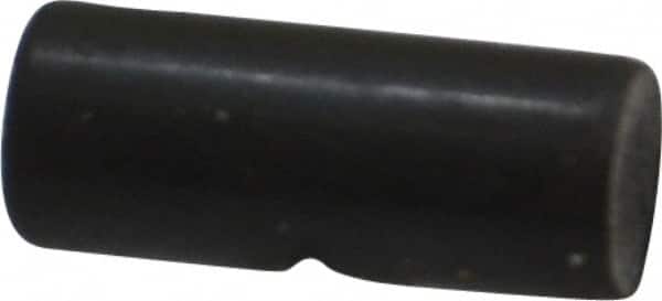 Holo-Krome - 4mm Diam x 10mm Pin Length Grade 8 Alloy Steel Standard Dowel Pin - Black Luster Finish, C 60 (Surface) & C 50-58 Hardness, 1 Beveled & 1 Rounded End - Benchmark Tooling