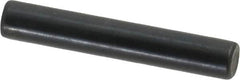 Holo-Krome - 5mm Diam x 30mm Pin Length Grade 8 Alloy Steel Standard Dowel Pin - Black Luster Finish, C 60 (Surface) & C 50-58 Hardness, 1 Beveled & 1 Rounded End - Benchmark Tooling