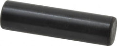 Holo-Krome - 8mm Diam x 30mm Pin Length Grade 8 Alloy Steel Standard Dowel Pin - Black Luster Finish, C 60 (Surface) & C 50-58 Hardness, 1 Beveled & 1 Rounded End - Benchmark Tooling