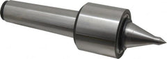 Riten - MT5 Taper Shank, 3-1/16" Head Diam 6,800 Lb Capacity Live Center - 5,000 Max RPM, 2-25/32" Head Length, 1/2" Point Diam, 2-5/8" Point Len, 1,100 Lb Max Workpc, 3/4" Long Tip, 2-1/2" Tip Diam, Long Point - Benchmark Tooling