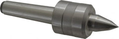 Value Collection - MT3 Taper Shank, 1.775" Head Diam Live Center - 1.7" Head Length, 7/8" Point Diam, 1.4" Point Len, 661 Lb Max Workpc, 6.45" OAL, Long Point - Benchmark Tooling