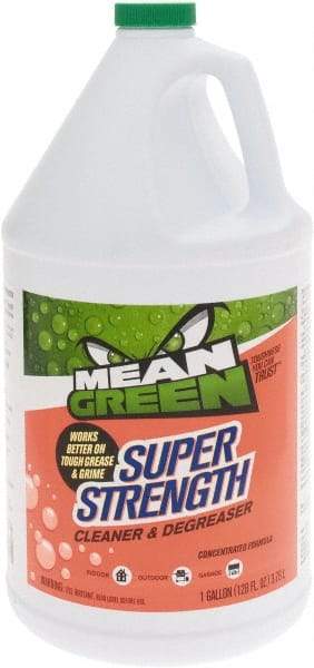 Mean Green - 1 Gal Bottle Cleaner/Degreaser - Liquid, Biodegradable, Low Odor - Benchmark Tooling